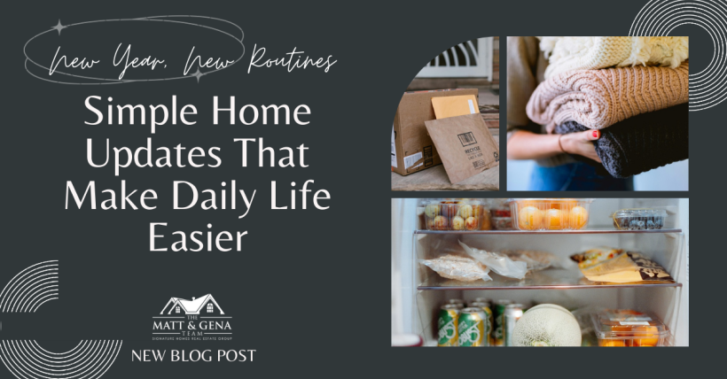 New Year, New Routines: Simple Home Updates That Make Daily Life Easier